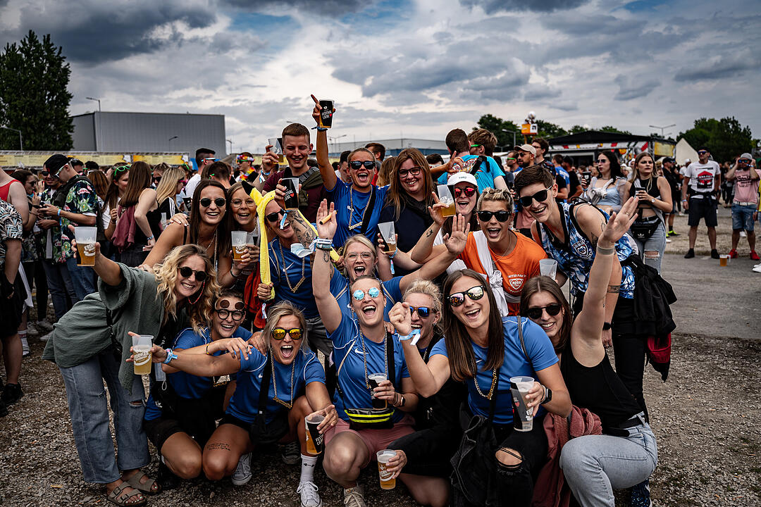 Super Partystimmung am Airport in Nürnberg!