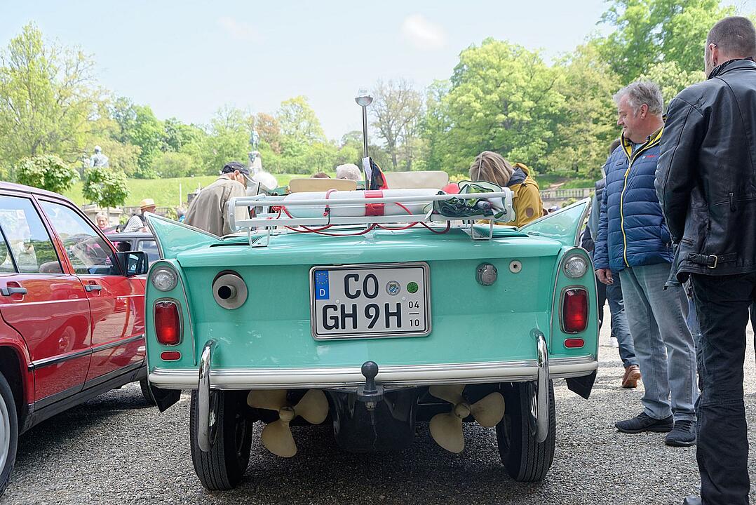 Hunderte von Oldtimern konnten bestaunt werden.