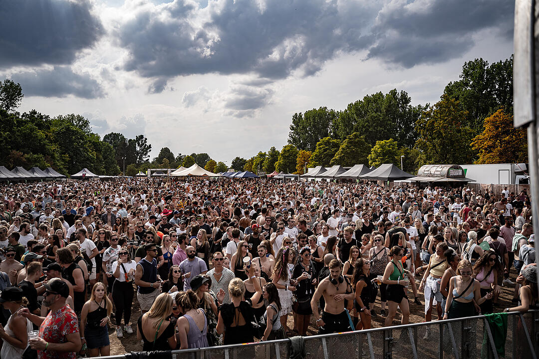 Der Marienbergpark verwandelte sich in die wunderbarste Tanzfläche der Stadt.