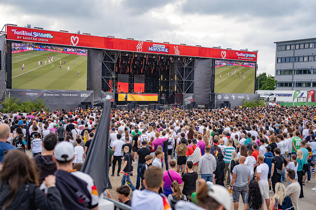 Nordbayerns größtes Public Viewing!