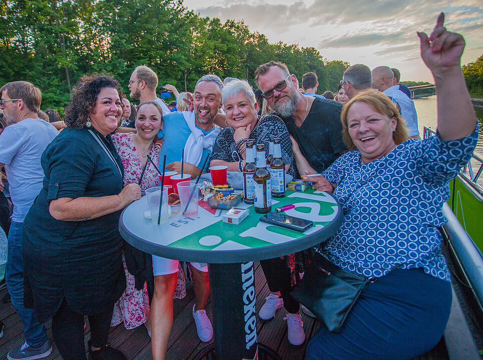Bayern 3 Partyschiff in Fürth