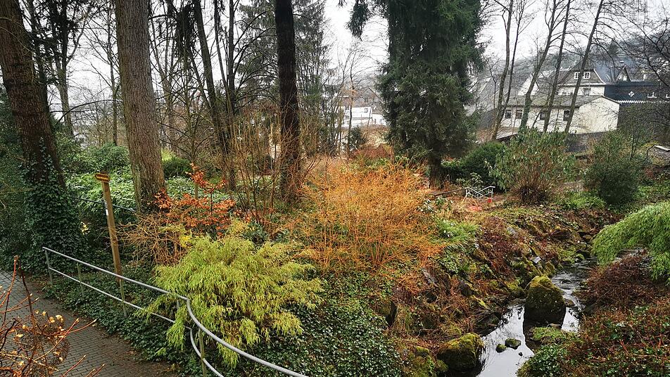 Der Kurpark in Bad Marienberg - mit Mini-Golf- und Kneipp-Anlage sowie einem wunderbaren Konzertpavillon