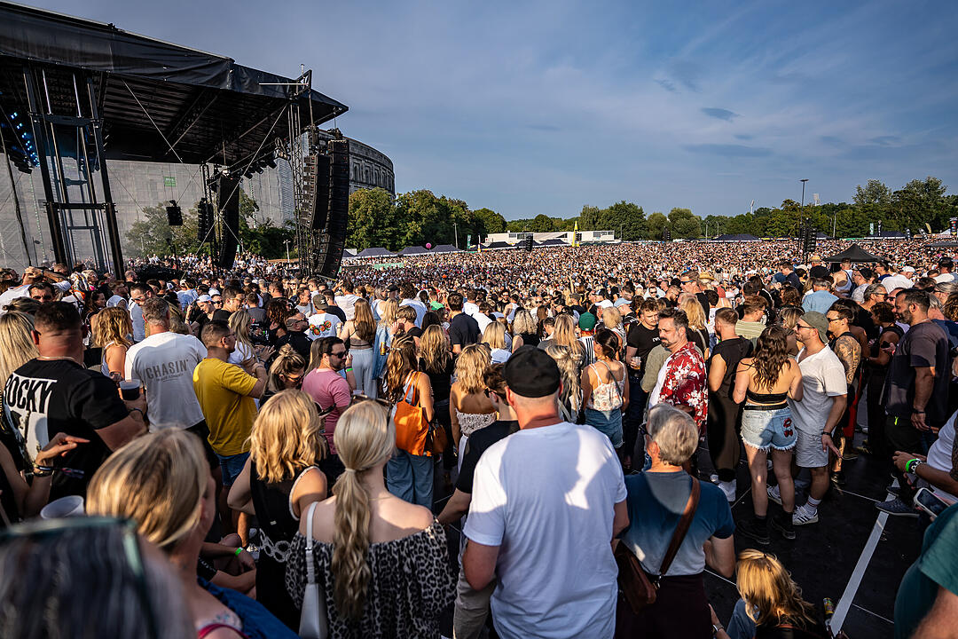 Weltstar Paul Kalkbrenner in Nürnberg.