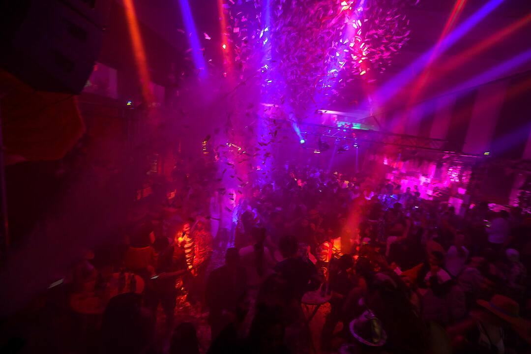 Beste Partystimmung in der Stadthalle