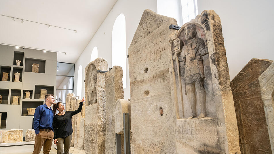 Im Landesmuseum Mainz gibt es Spuren römischen Lebens zu besichtigen, ebenso an vielen Stellen in der Stadt selbst.