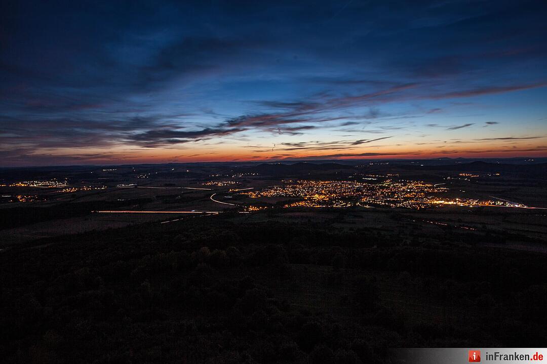 Sonnenuntergang auf dem Staffelberg