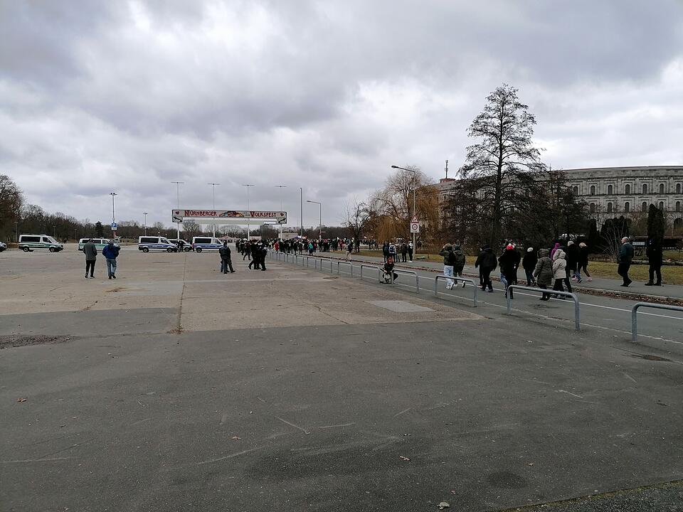 "Mega-Demo in Nürnberg"