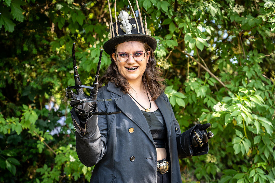 Wunderschöne Cosplays konnten bewundert werden!
