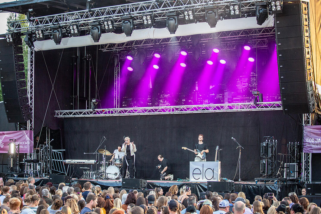 Max Giesinger begeisterte das Publikum zum 1000 Jahre Jubiläum!
