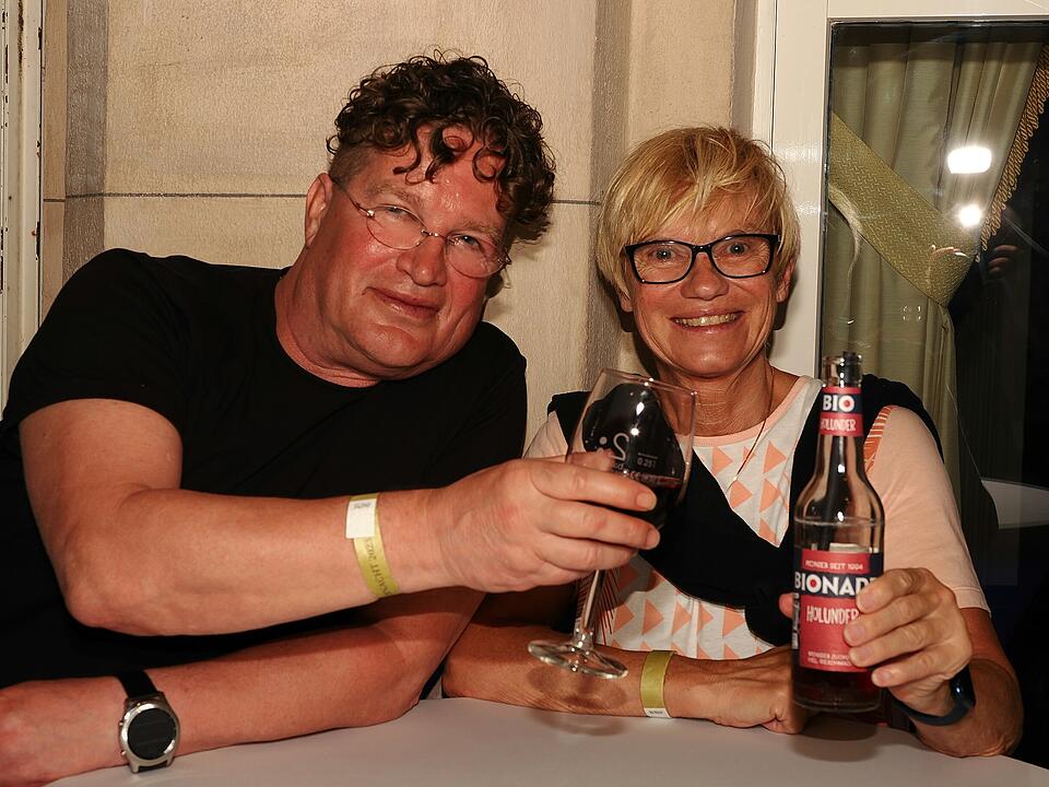 Im Kurgarten-Café fand dieses einzigartige Event statt.
