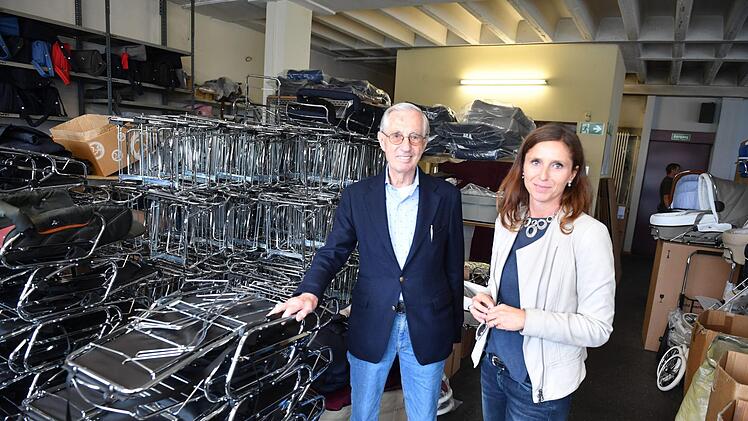 Patricia Hesselbacher hat die Leitung der Kinderwagen-Firma Hesba von ihrem Vater Alfred übernommen. Foto: Ronald Rinklef