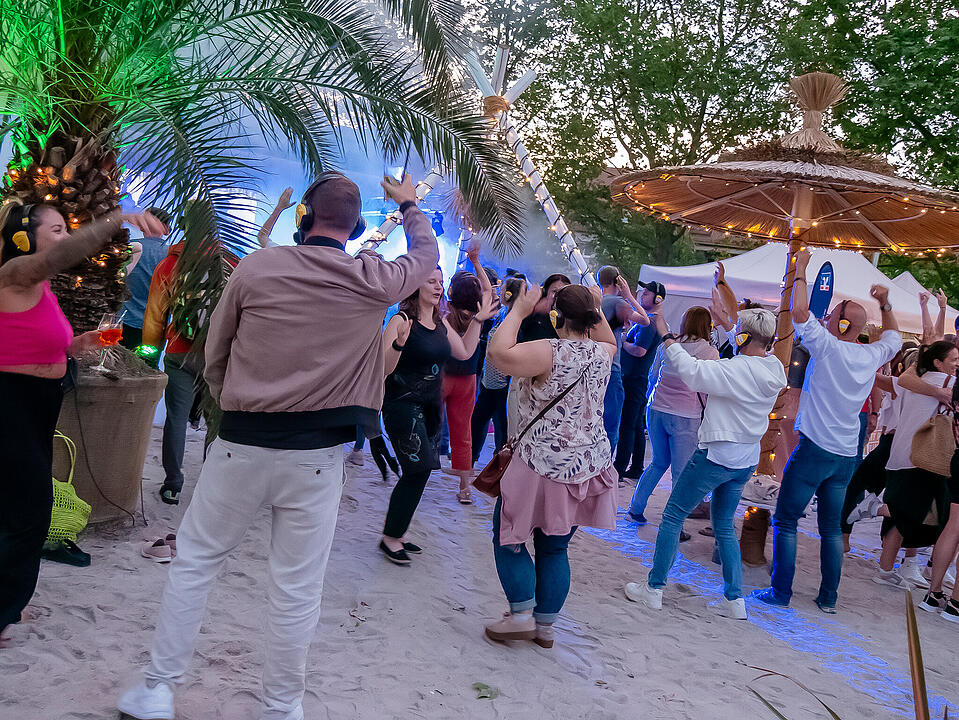 Frankens größte Strandparty