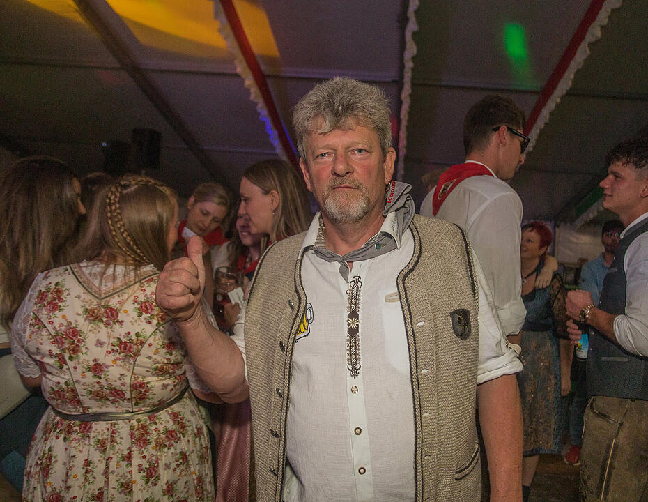 Die Cover- und Partyband "Tasty 7" spielten am Samstag.