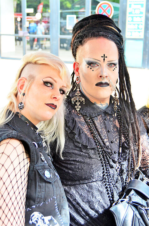 Wave-Gotik-Treffen 2022 - die Besucher