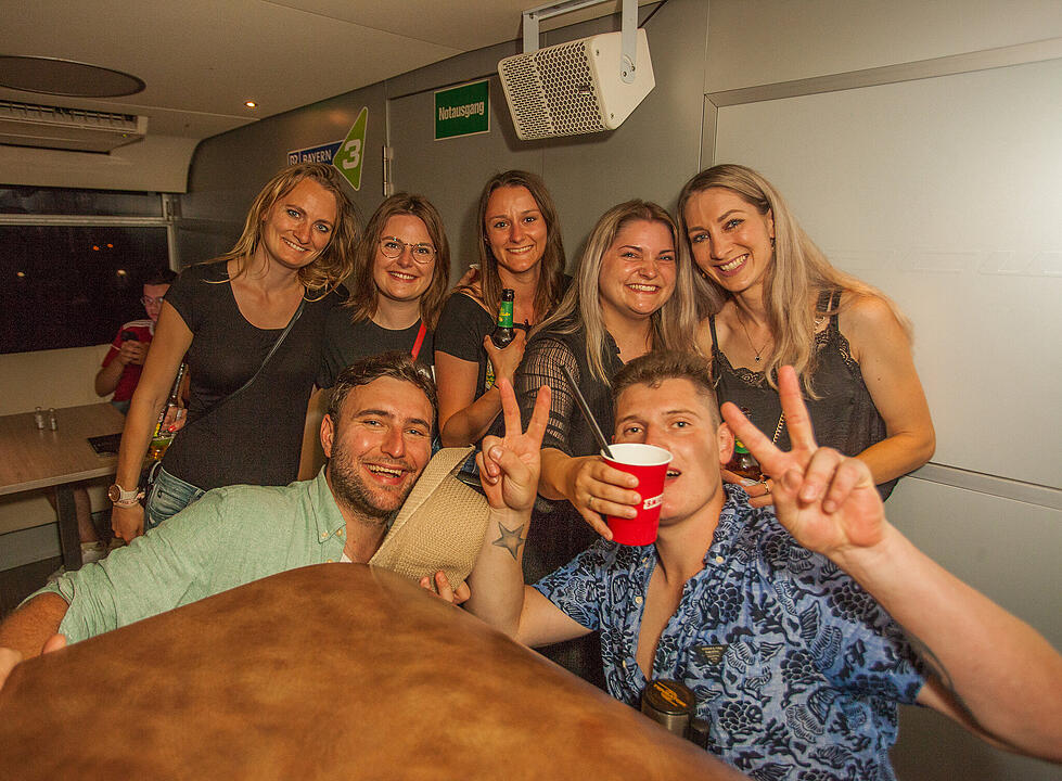 Bayern 3 Partyschiff in Fürth