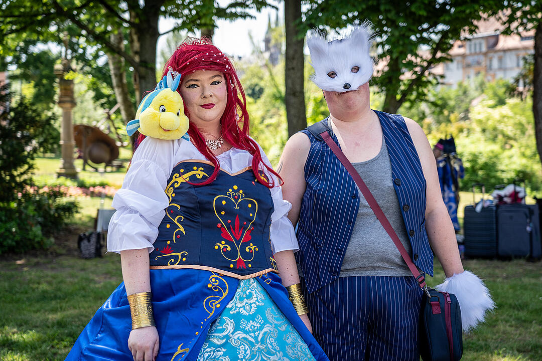Wunderschöne Cosplays konnten bewundert werden!