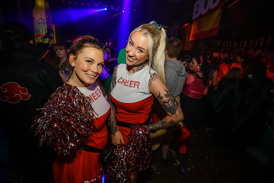 Beste Partystimmung in der Stadthalle