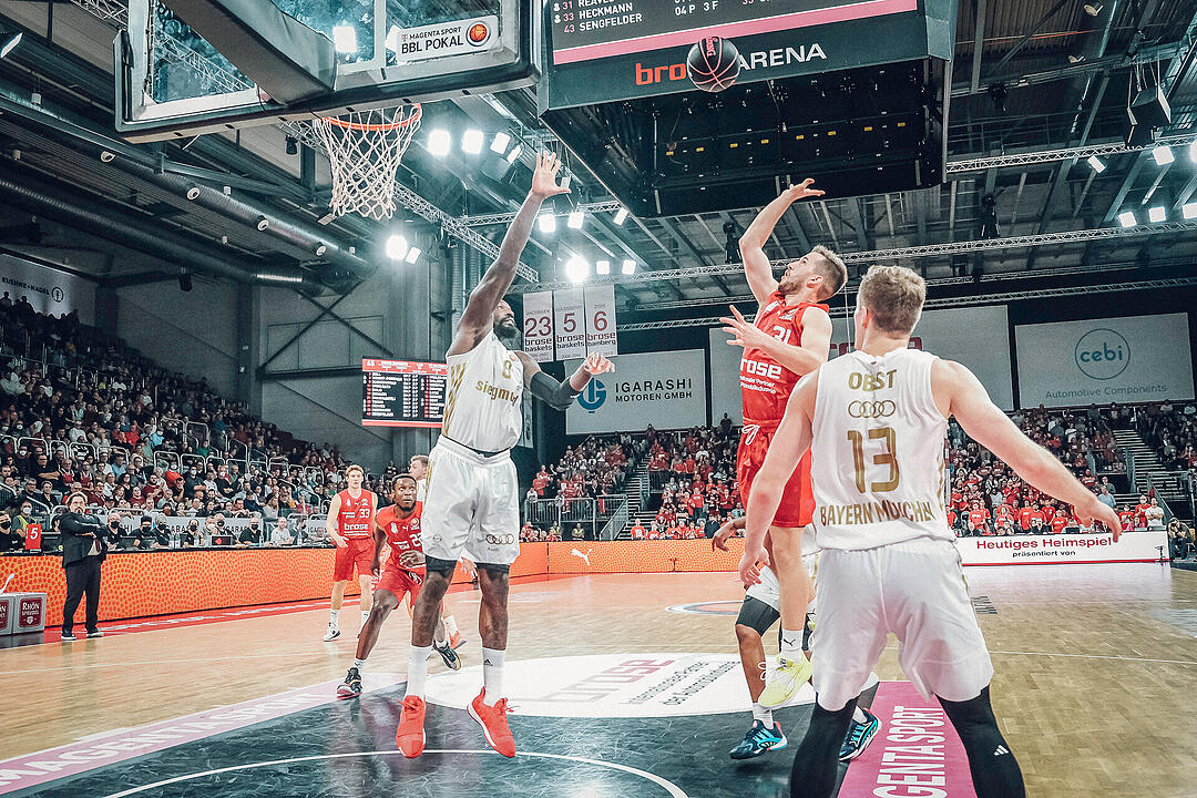 Impressionen vom Pokalachtelfinale
