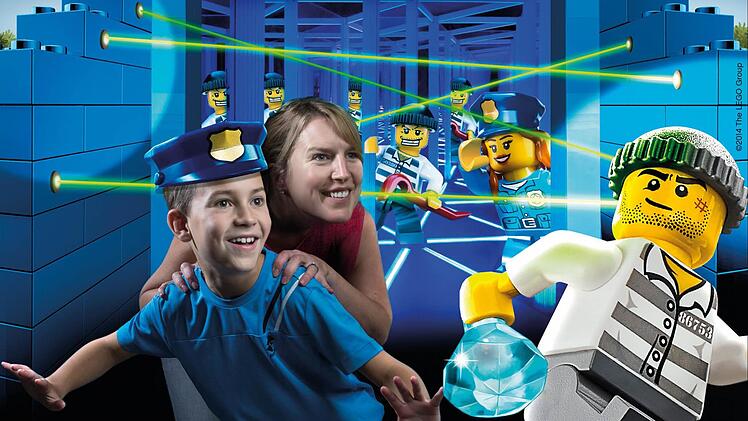 In der Polizeistation geht es auf Ganovenjagd. Foto: Legoland