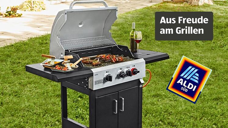 Grillen mit Aldi Süd: Ab Montag, den 23.04.2018, hat Aldi alles rund ums Grillen im Angebot. Wir haben uns die Grill-Schnäppchen im Aldi-Prospekt angeschaut und sagen Ihnen, welches Angebot sich lohnt. Bild: Screenshot