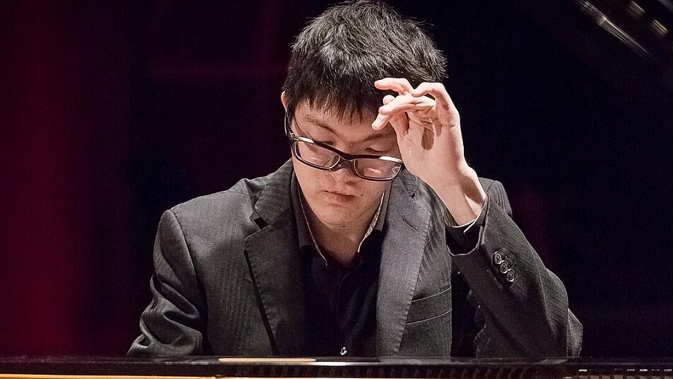 Der Pianist Ryo Yamanishi in seinem Element.