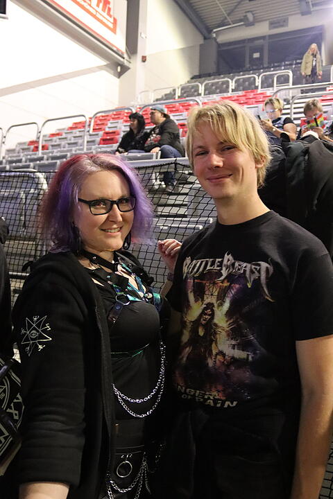 Powerwolf hat die Arena wahrlich zum Kochen gebracht!