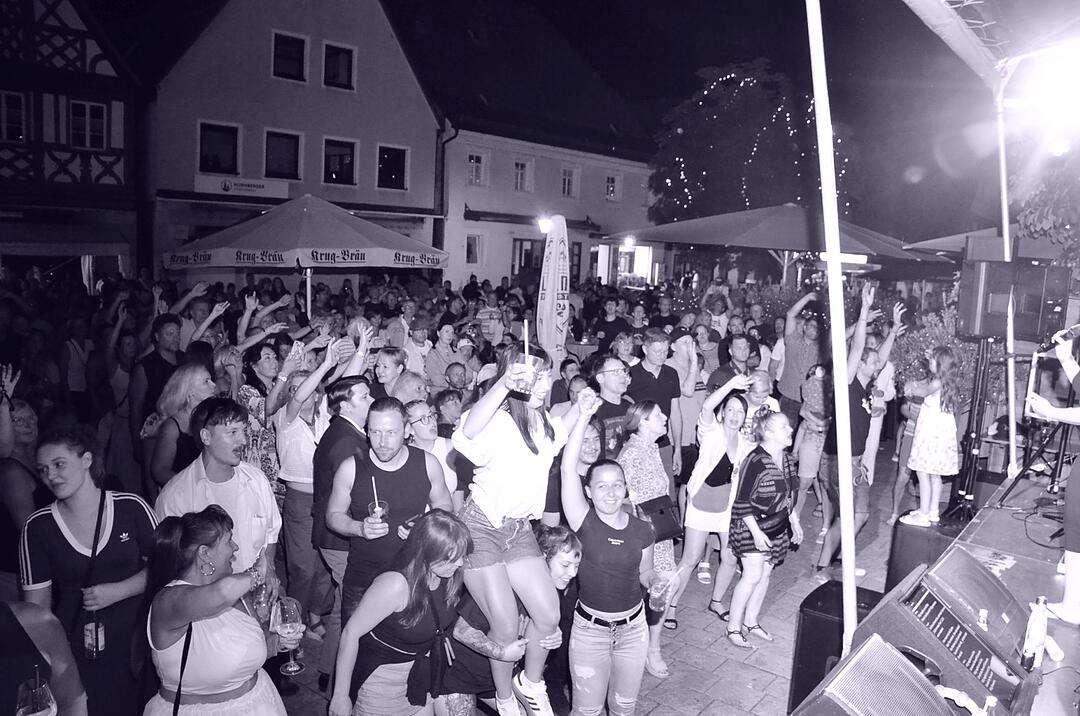 Auf dem Marktplatz Ebermannstadt wurde gefeiert!