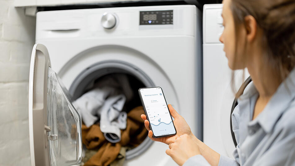 Waschmaschine, Smart, Internet, Daten, Datenverbrauch, GigaByte