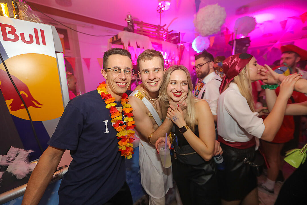 Beste Partystimmung in der Stadthalle