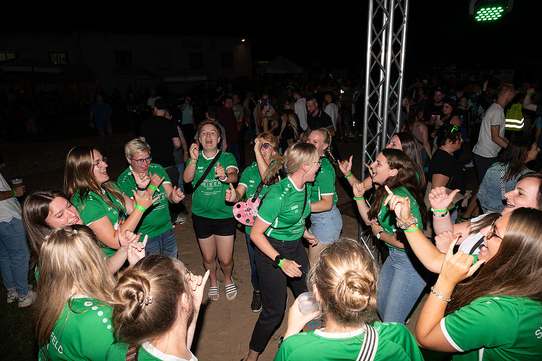 Impressionen von der Partynacht