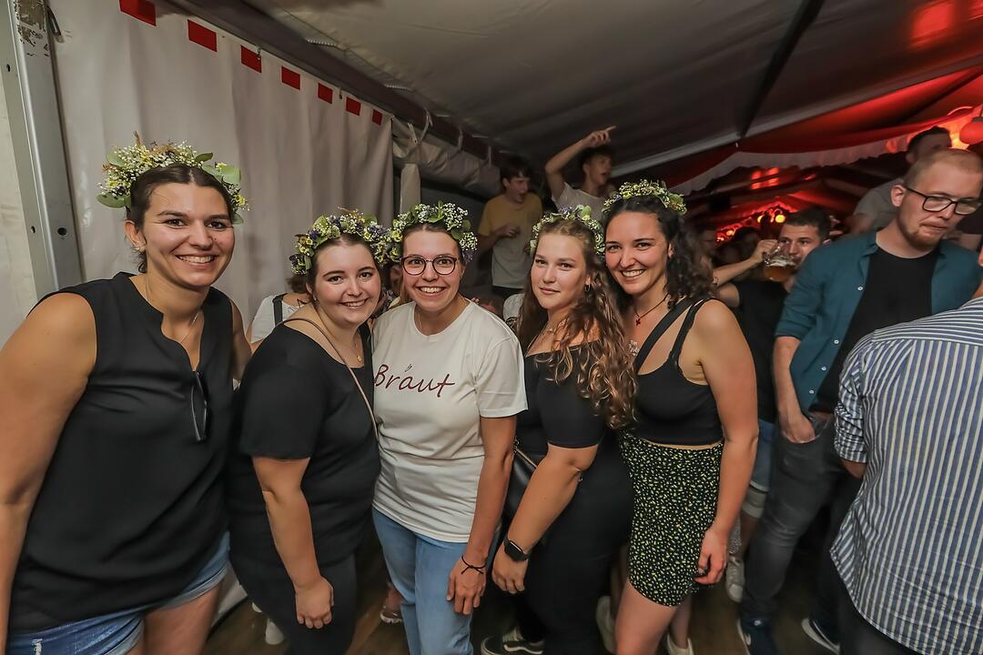 Endlich wieder Partystimmung im Sandgebiet