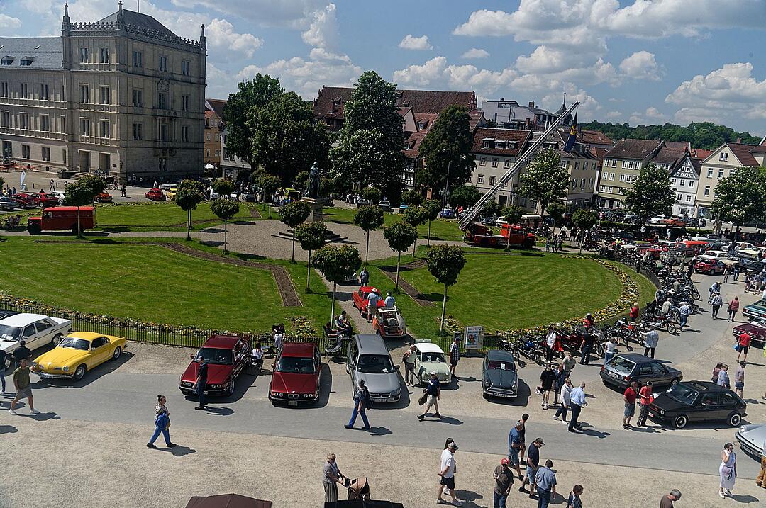 Hunderte von Oldtimern konnten bestaunt werden!