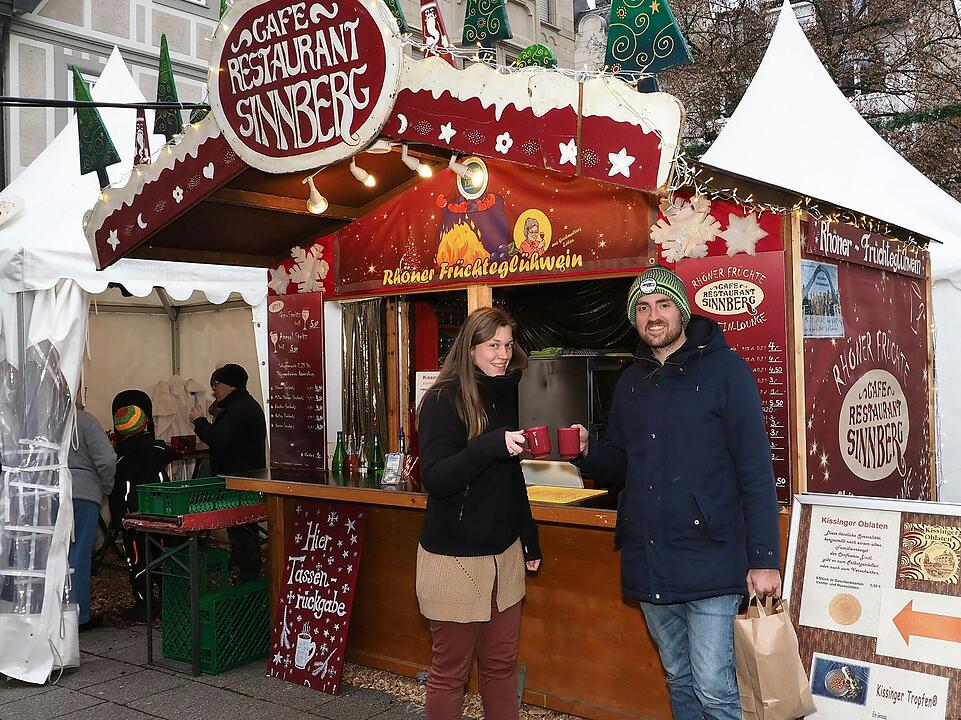Weihnachtliche Stimmung in der Innenstadt