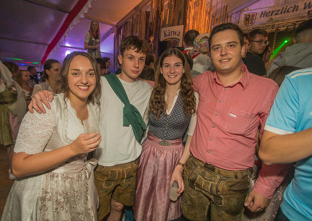 Die Cover- und Partyband "Tasty 7" spielten am Samstag.