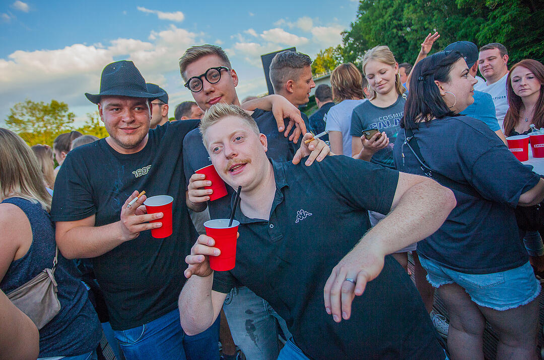 Bayern 3 Partyschiff in Fürth