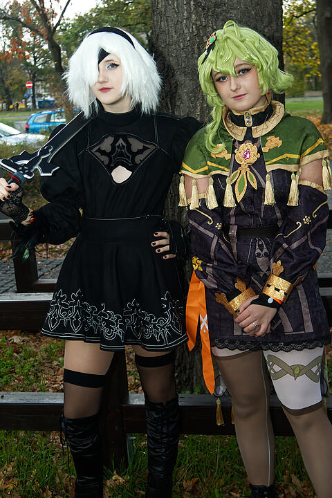 Portraits von Cosplayer*innen