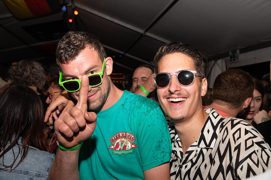 Impressionen von der Partynacht