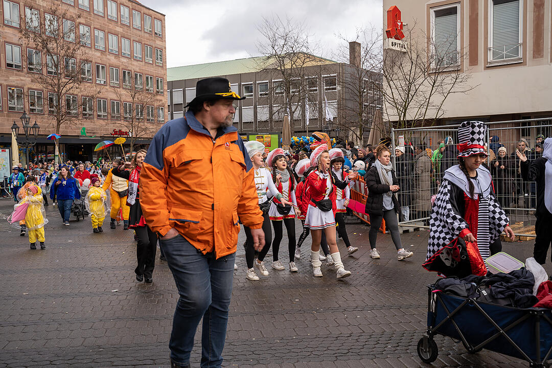 Der traditionelle Umzug zog ca. 70.000 Faschingsfreunde an.