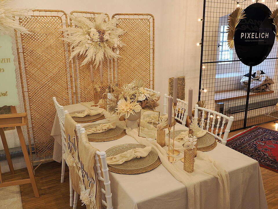 Beim Wedding Festival gab es alles rund um das Thema Hochzeit.