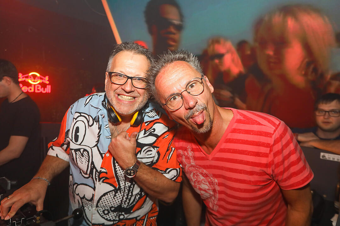 Mit DJ Andy, DJ Matze, DJ Dieter M Geis, DJ Franky