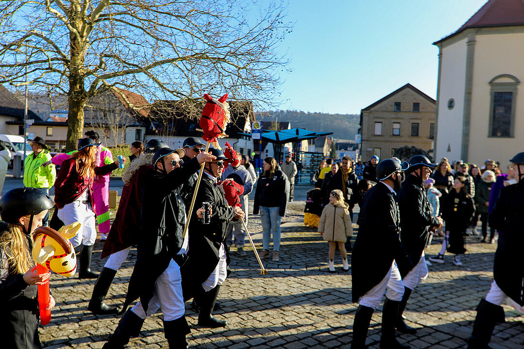 Fasching in Sand am Main!