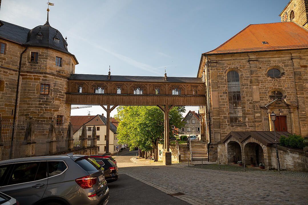 Beeindruckende Schlossanlage