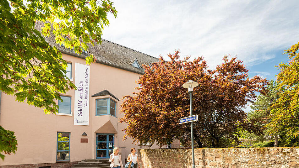 Blick auf das jüdische Museum