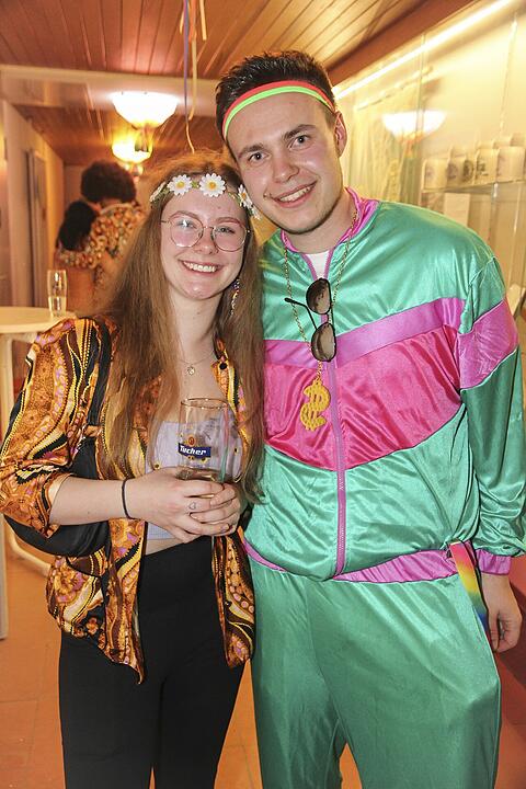 Funky Schlaghosen Disco wie in den 70ern