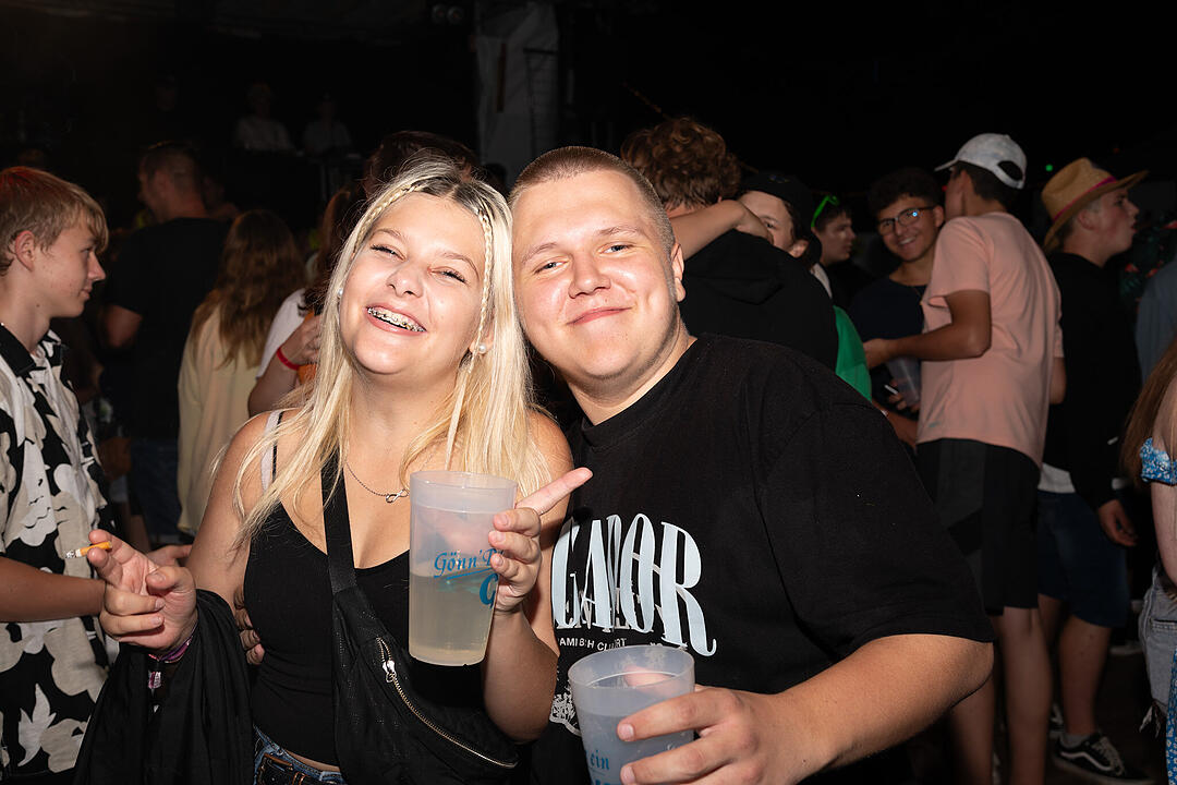 Impressionen von der Partynacht