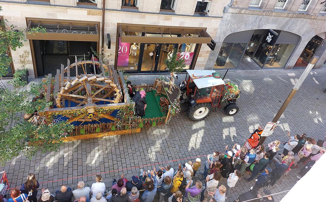 Michaelis-Kirchweih in Fürth 2023 - Bilder vom Fränkischen Erntedankfestzug