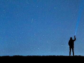 Sind die Sternschnuppen der Leoniden über Franken zu sehen? Foto: Symbolbild / pixabay.com
