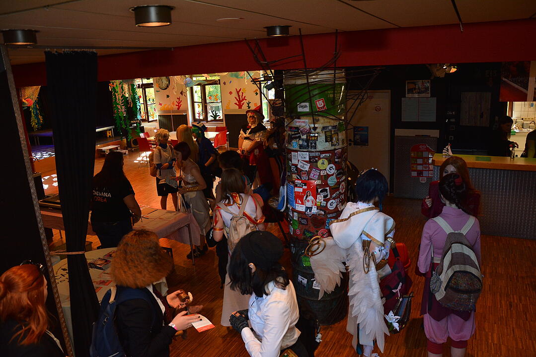 Zahlreiche Manga, Anime und Cosplay-Fans kamen nach Schweinfurt.