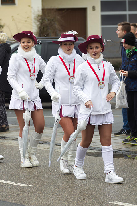 Bunter Zug durch die Straßen mit Finale am Marktplatz
