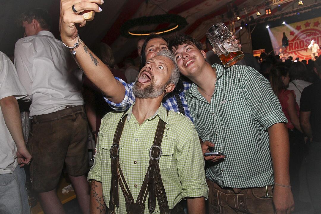 Die Partyband "Radspitz" sorgte für super Stimmung!